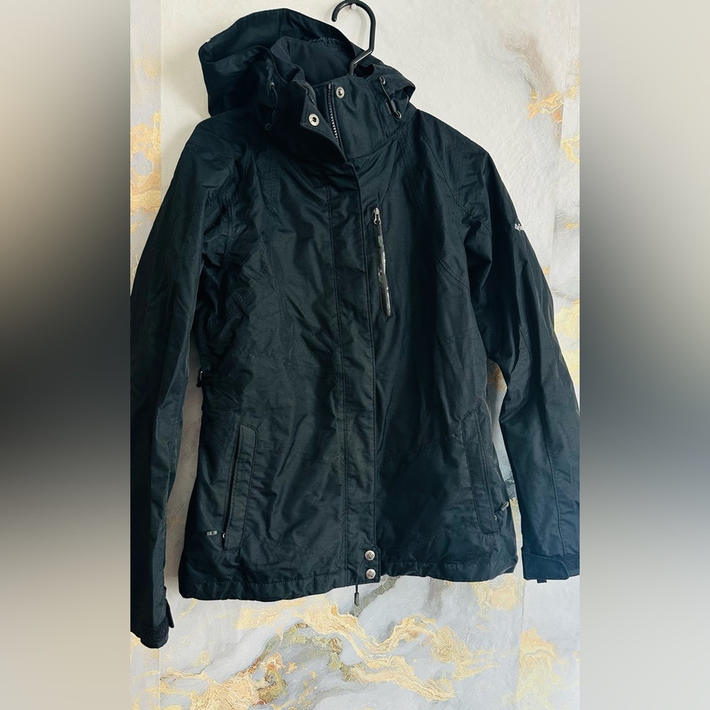 Columbia zombi-Tech Interchange Women's Black Ski Snow Jacket
